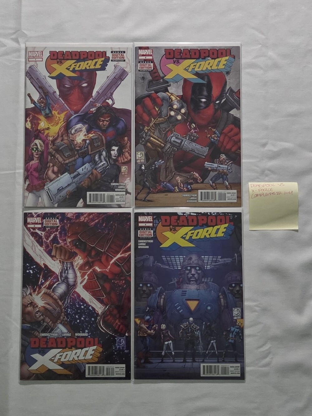 Deadpool vs X-Force (2014) comic book lot